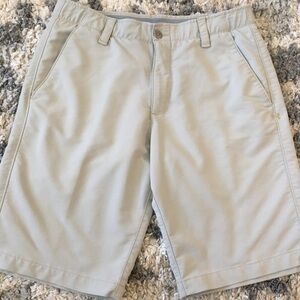 Men's Light Beige under Armour Shorts 32